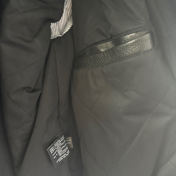 Wilsons Alan Black Leather Grunge Motorcycle Jacket With Removable Hood Size L - Picture 11 of 15